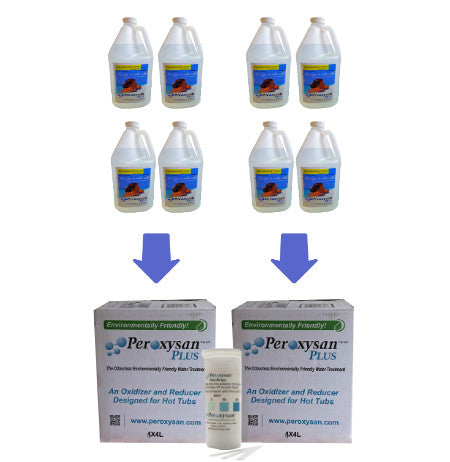 8 Jugs + Test Strips -  Power-Packed Ultimate Water Treatment